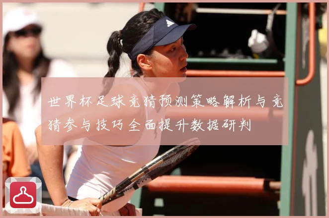 世界杯足球竞猜预测策略解析与竞猜参与技巧全面提升数据研判